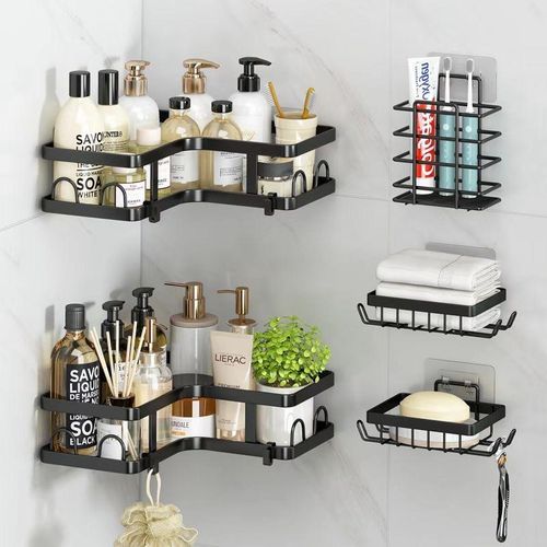 Azalea Bathroom Organizer Set — Complete Package